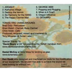 Tonian Trio Hang Around CD photo